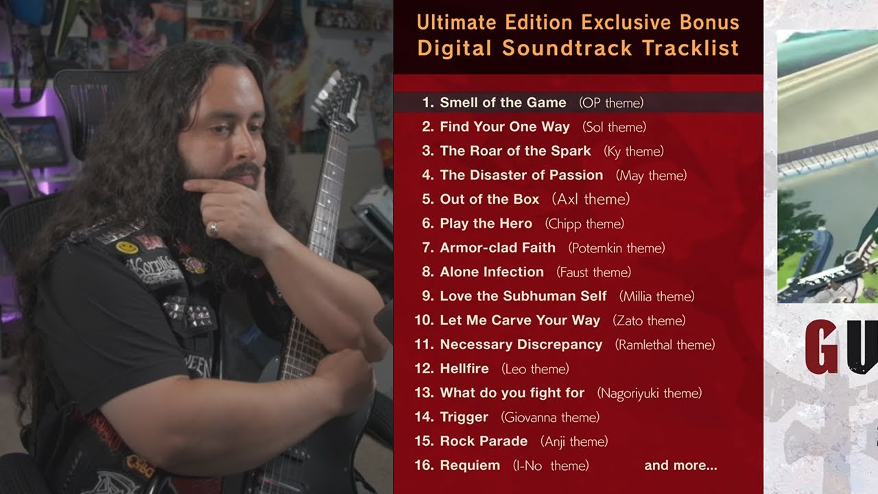 Guitar Player/Metalhead Rates Guilty Gear Strive's Music