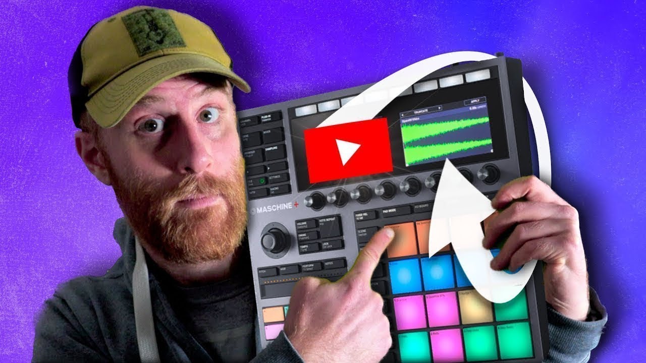 How to Sample Youtube in Maschine Plus