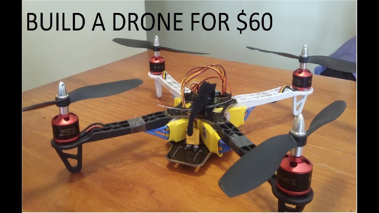 BUILD A DRONE FOR $60 DOLLARS //ULTRA RC