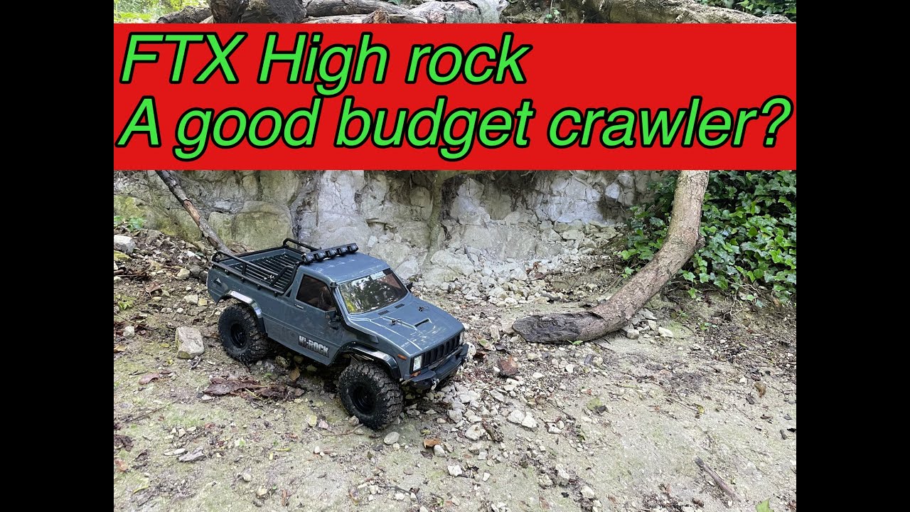 Ftx outback High rock  rc Crawling car a noob learning to crawl