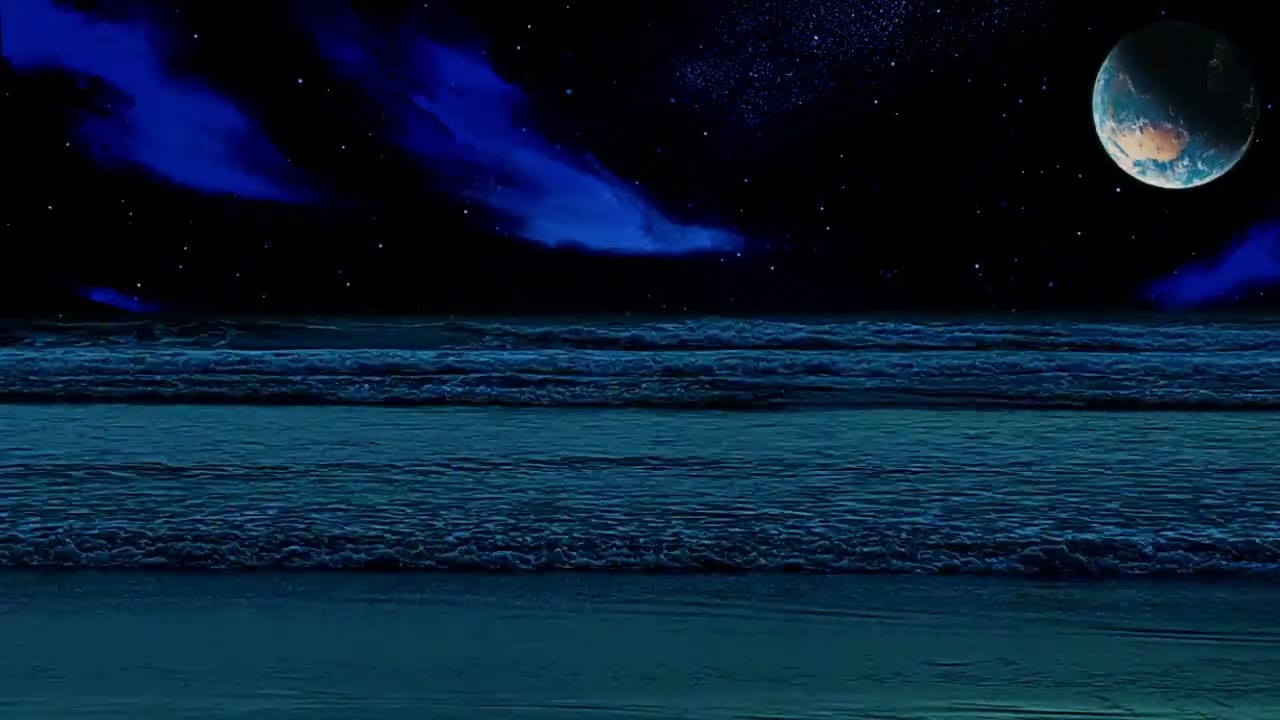 MIDNIGHT OCEAN CALM❄️ Instant Stress Relief & Deep Sleep Tonight