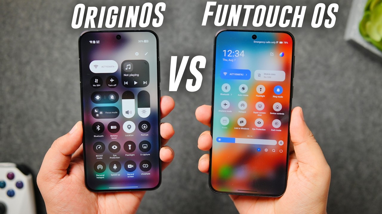 Vivo OriginOS 5 vs Vivo FuntouchOS 15 - There is a HUGE Difference!