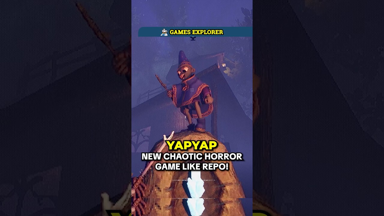 Новая кооперативная игра ужасов, похожая на REPO, но с волшебниками!