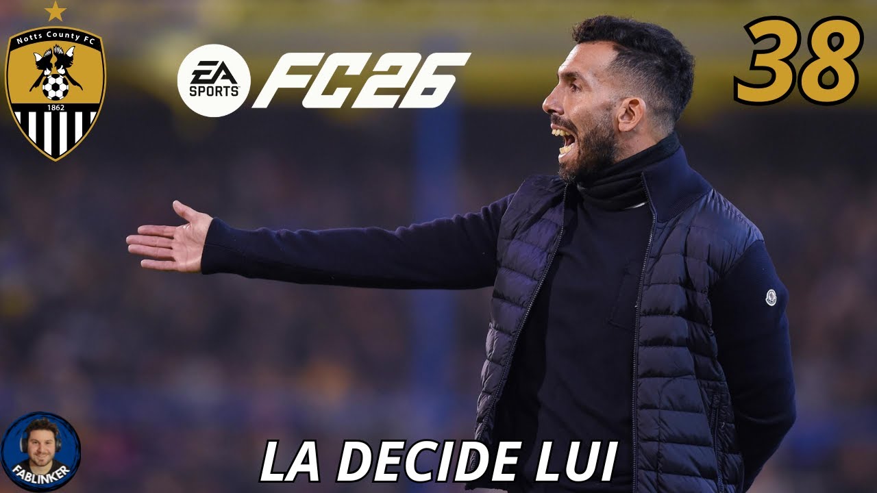 FC 26 CARRIERA ALLENATORE NOTTS COUNTY - La decide lui - Gameplay ITA EP.38