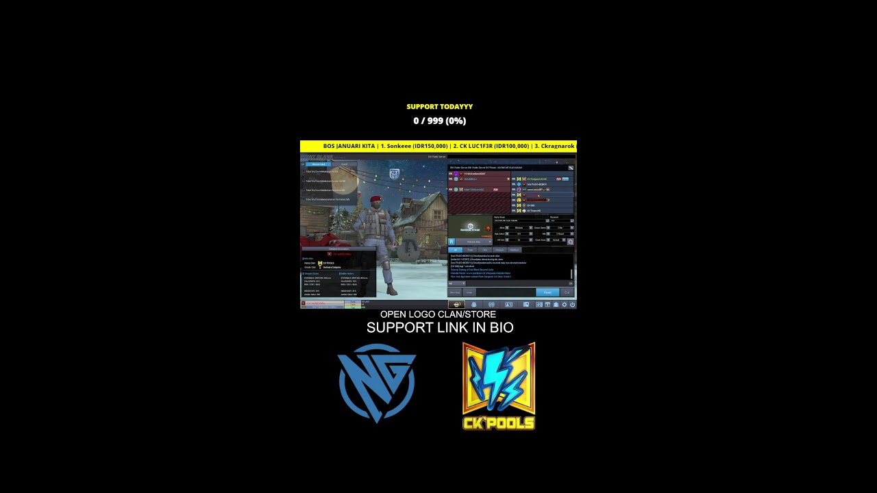 MAIN SAMPAI LEMAS SIAPA TAU BUNYI  #mediashareon #pointblank #shorts