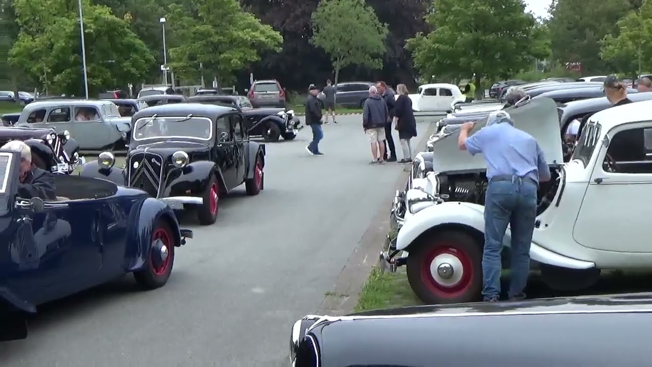 Citroën Traction Avant, SOMMERTRÆF 2023,  Skørping, Danmark