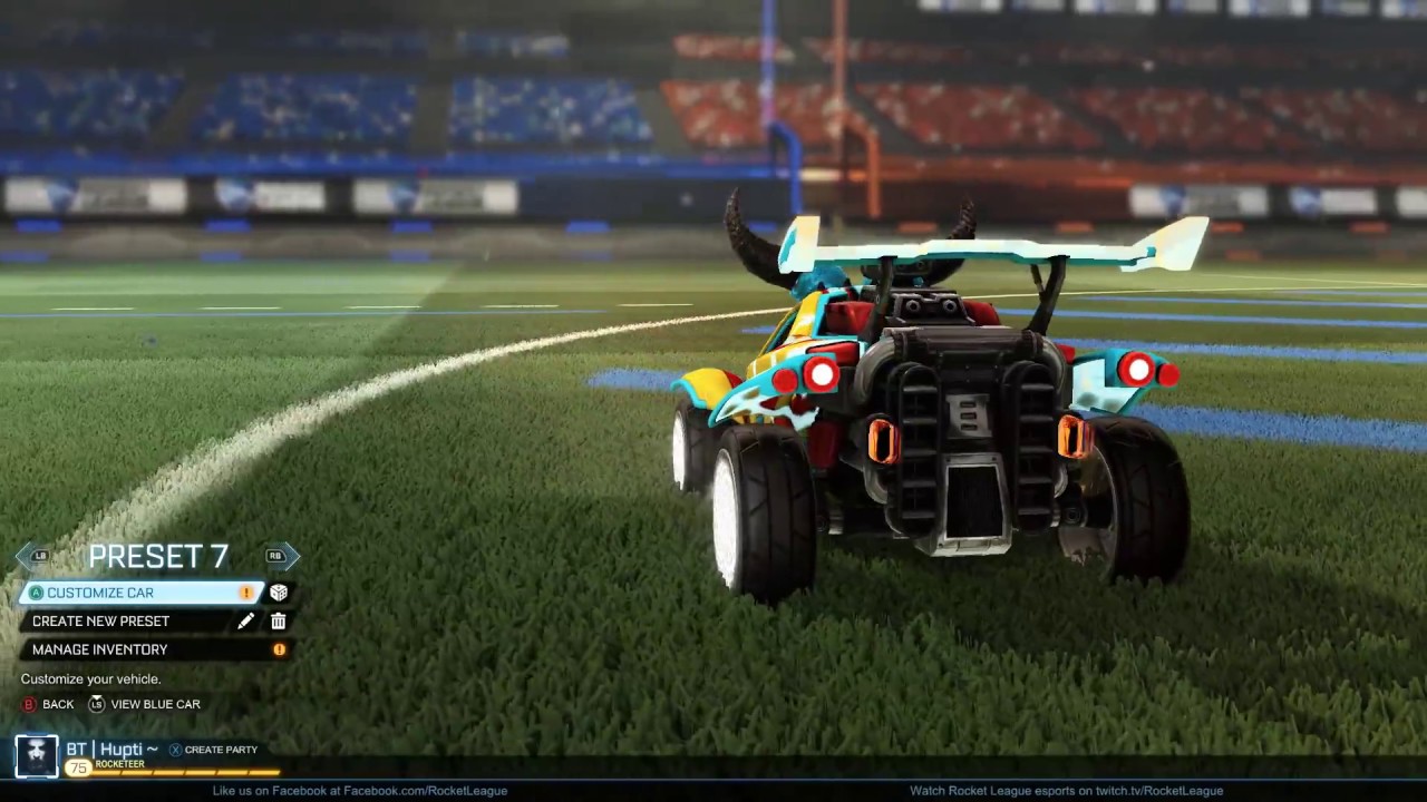 BT II Sky Blue Octane + Spectre & Tora BM Decals