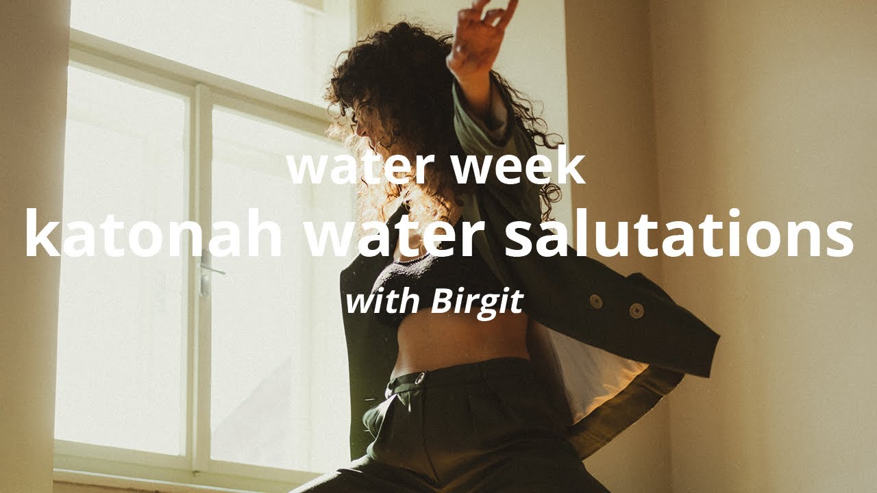 Katonah Yoga water salutations