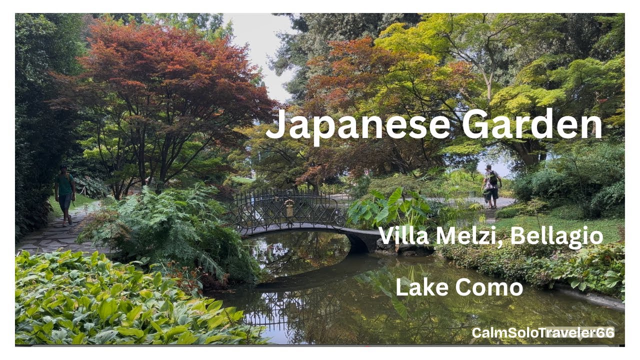 Calm Japanese Garden Vibes | Villa Melzi, Bellagio, Lake Como