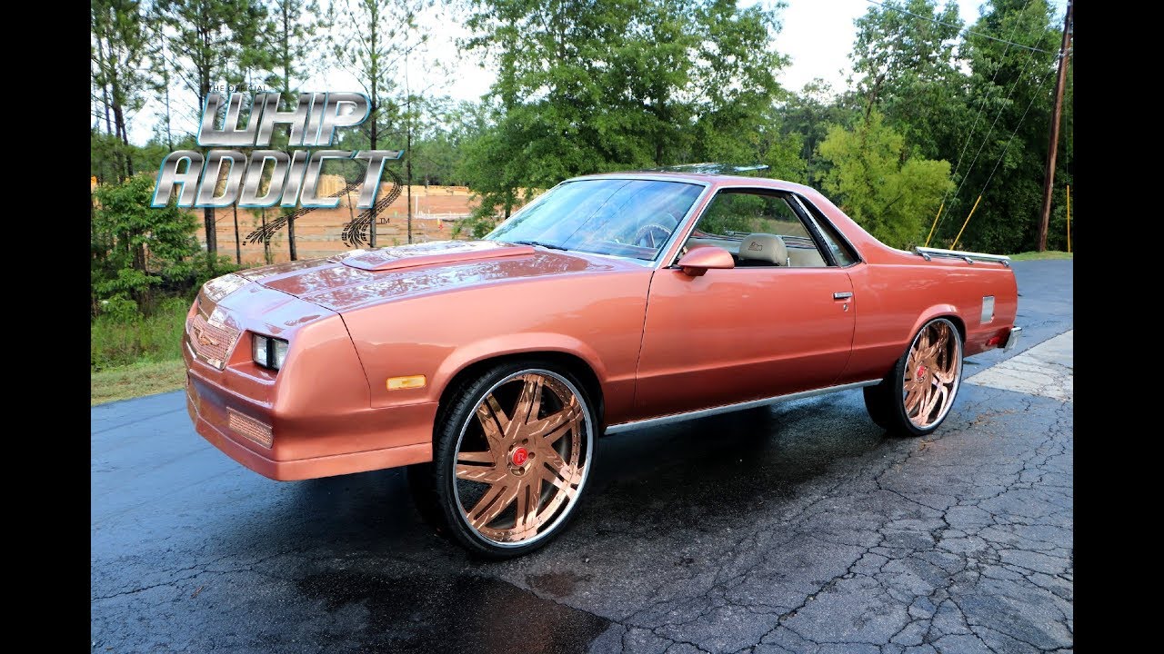 WhipAddict: 86' Chevy El Camino SS on Copper Rucci Forged 26s, 6.2 LS, Custom Paint & Interior