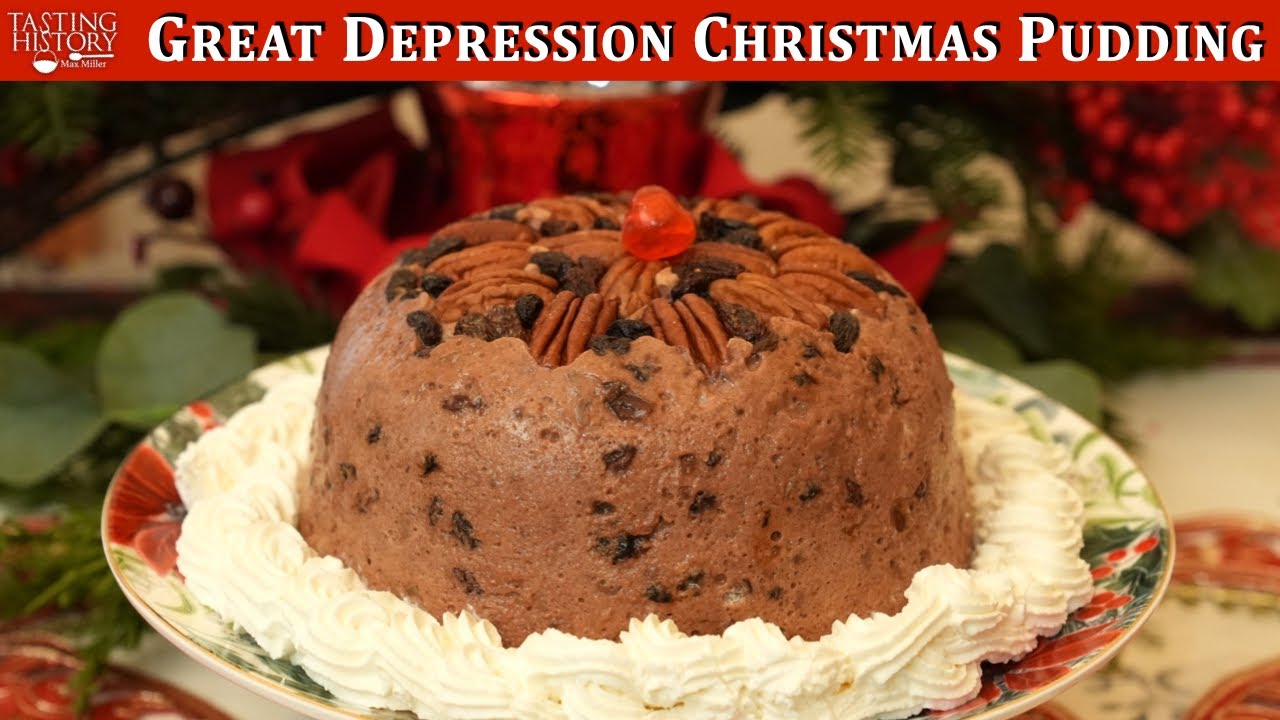 A Depression Era Christmas - Mock Christmas Pudding