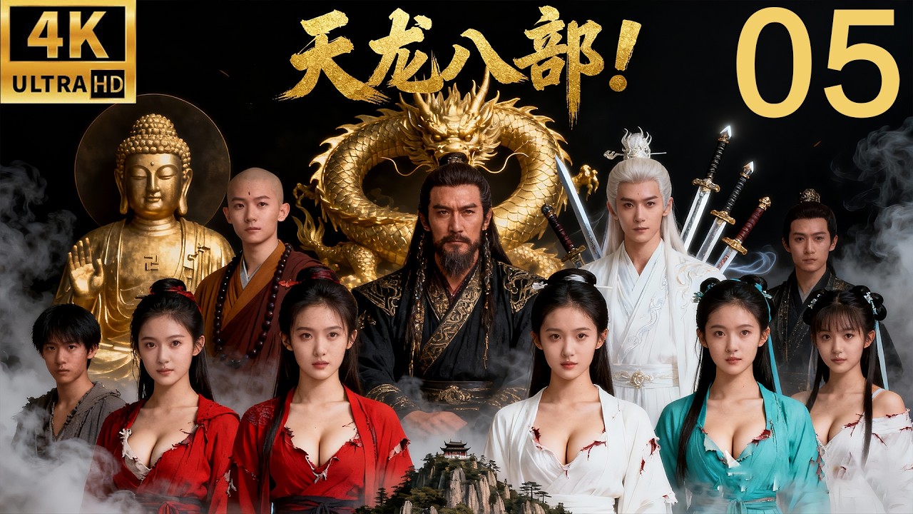 金庸经典武侠剧！天龙八部！康敏揭露北乔峰契丹血统，武林哗然！段誉初显六脉神剑震惊四座！ep 05！#胡军 #蒋欣 #刘涛 #刘亦菲 #武侠 #movie #精彩影视 #chinesedrama