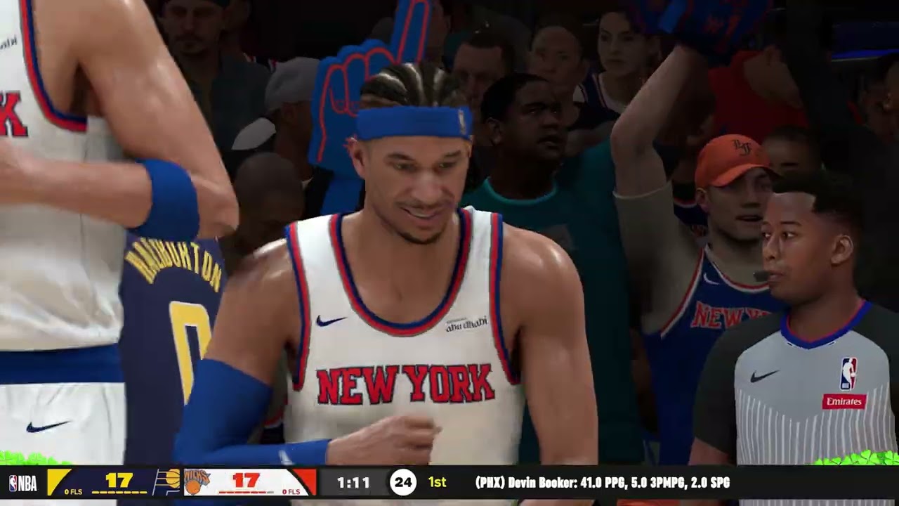 NBA 2K26 Gameplay: Indiana Pacers vs New York Knicks - (Xbox Series X) [4K60FPS]