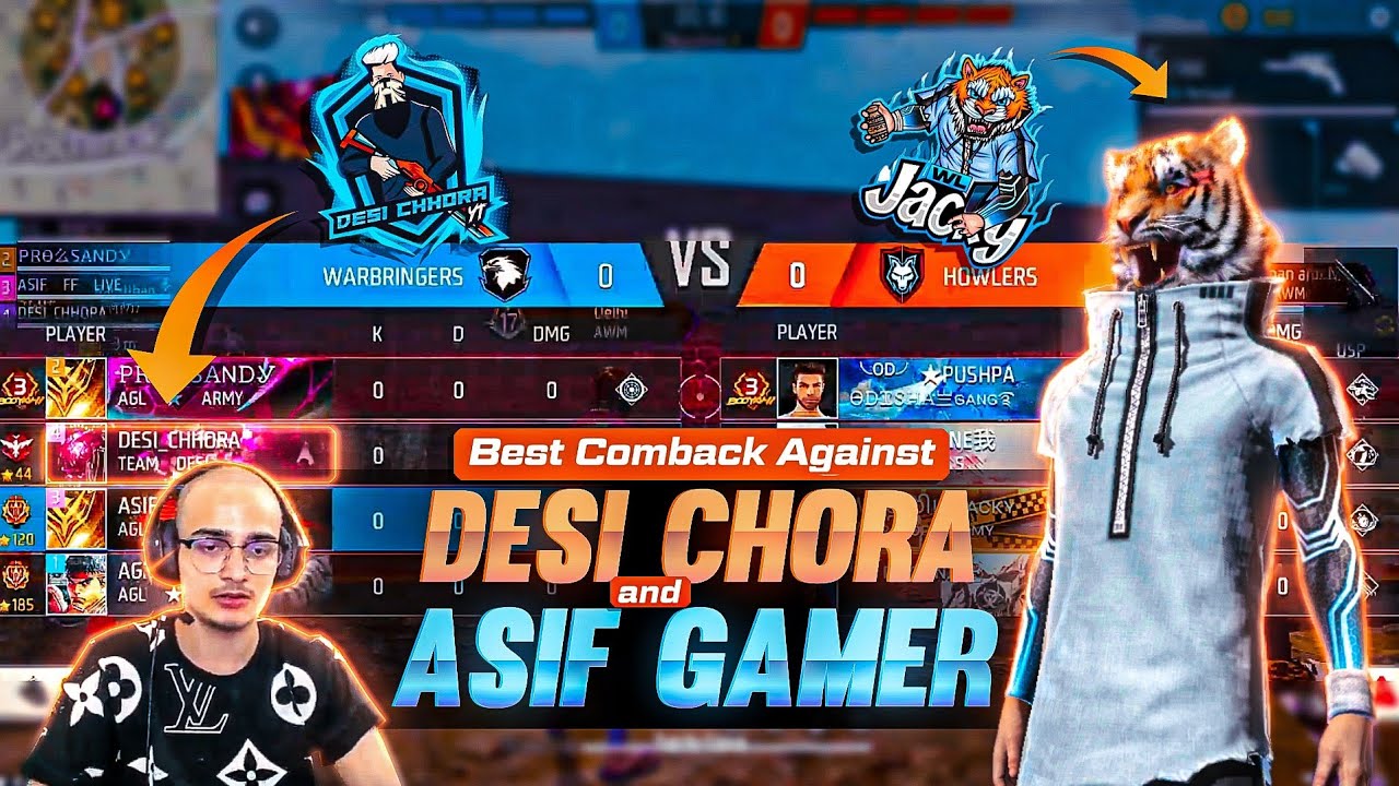 Региональный матч 🤕 DESI CHORA YT & ASIF GAMER в моей игре 😵🥵