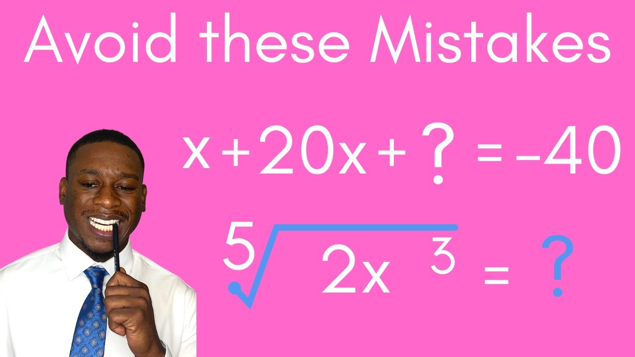 Avoid these mistakes in your last minute EOC study