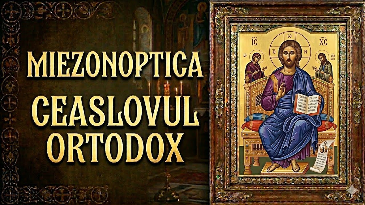 MIEZONOPTICA DIN TOATE ZILELE (CEASLOVUL ORTODOX)  ,,IATĂ MIRELE VINE LA MIEZUL NOPȚII !