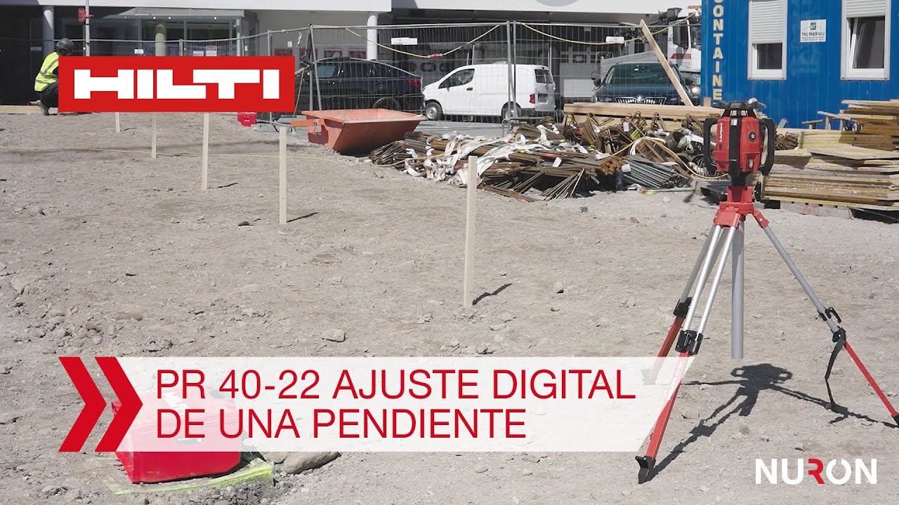 PR 40-22 Cómo ajustar digitalmente una pendiente