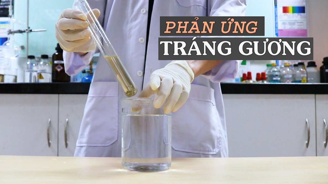 Phản ứng TRÁNG GƯƠNG với Glucozơ 📚 Thí nghiệm Hóa Hữu Cơ 🔥  Mr. Skeleton Thí Nghiệm