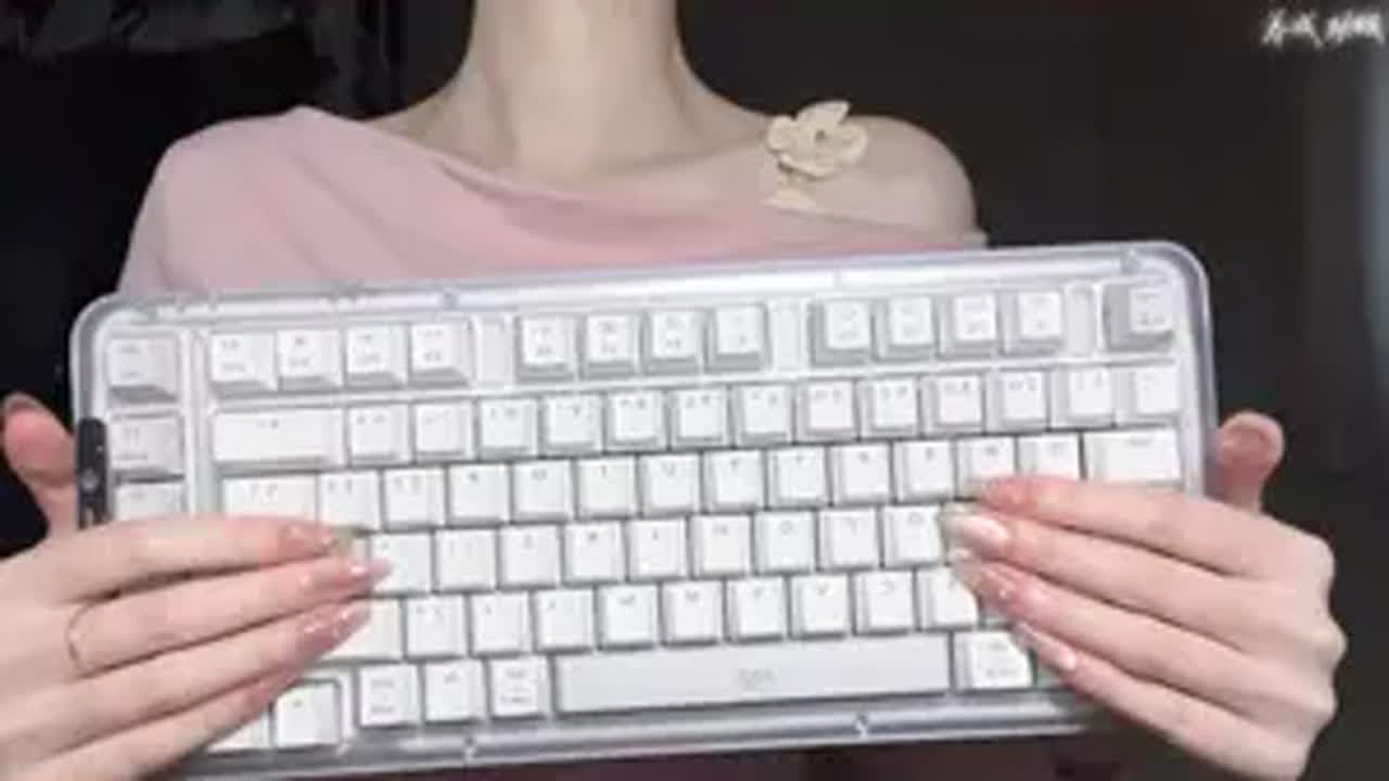 沉浸式敲键盘返场🤓 罗技琥珀系列 罗技K75M 键盘 asmr 手控