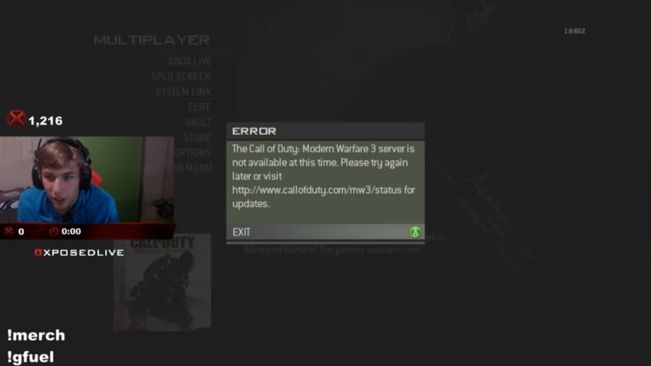 Kicking Xposed from the MW3 Servers