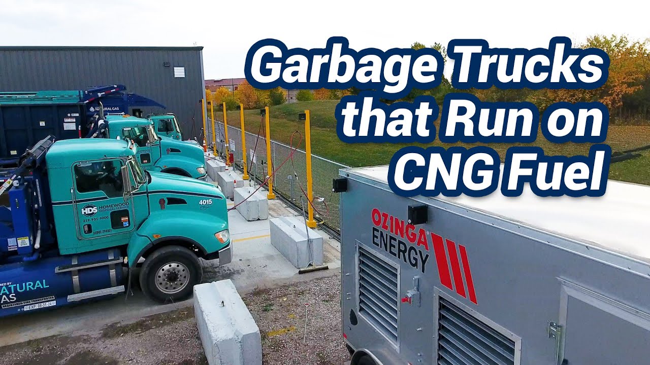Using CNG to Fuel Garbage Trucks