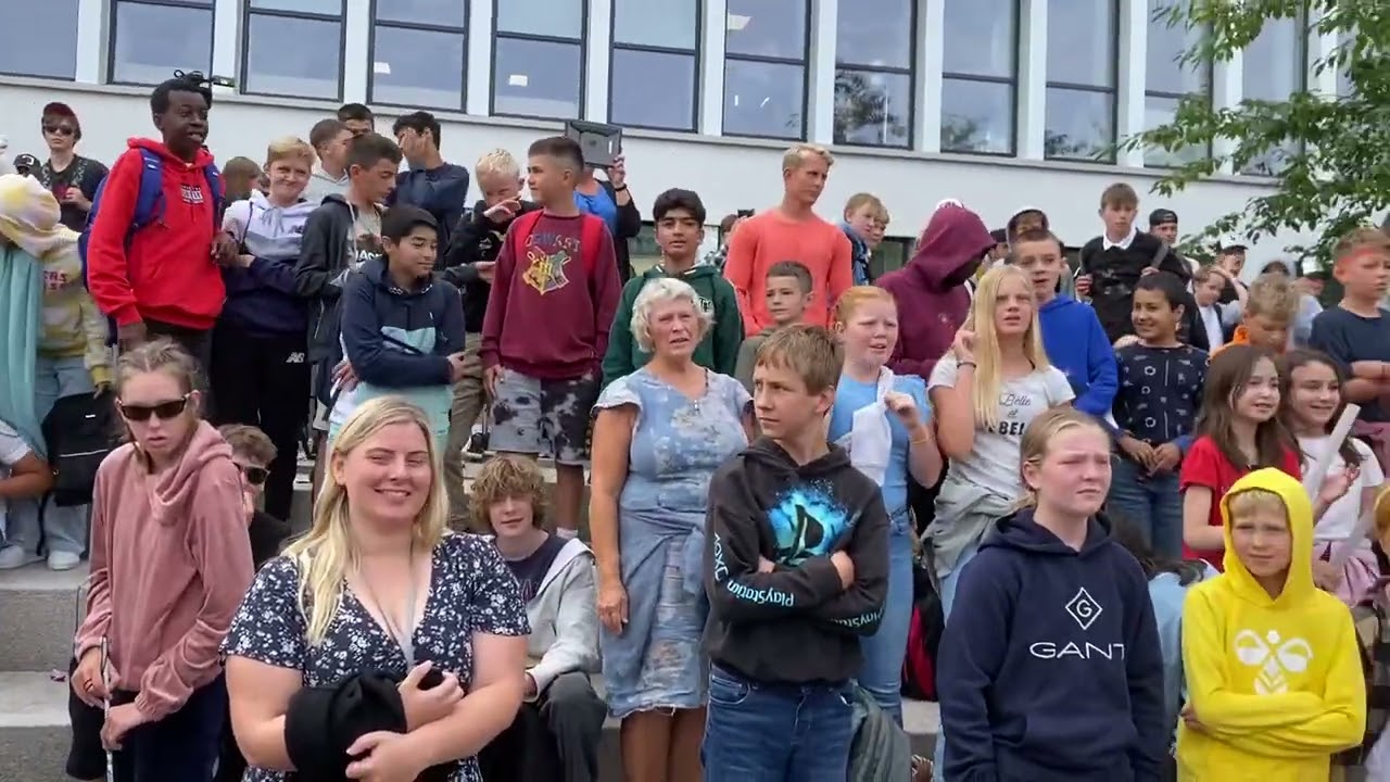 BliMe-dans med partilederne under Arendalsuka