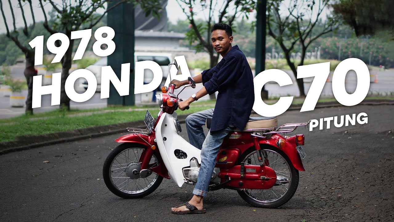 Hampir Setengah Abad Umurnya, Motor Tua ini Masih Eksis! | Honda C70 Pitung