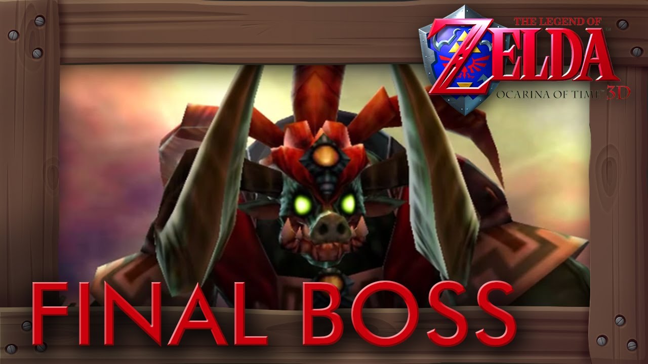 Zelda Ocarina of Time 3D - Final Boss & Ending (1080p HD Version)