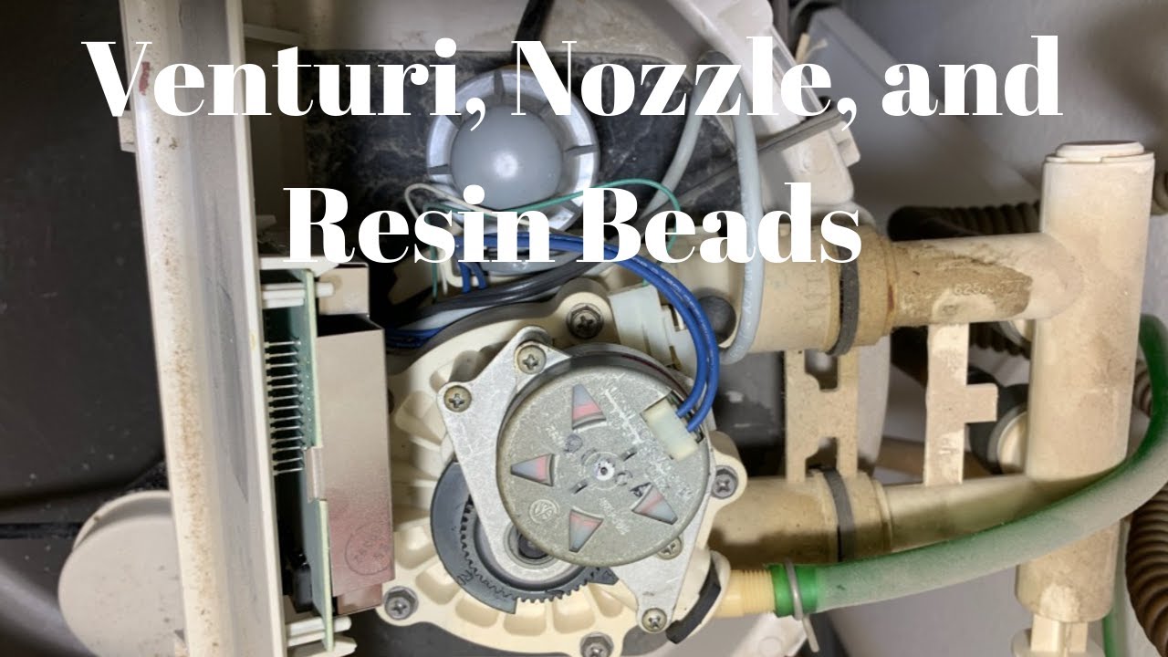 Cleaning a Water Softener Venturi, Nozzle, and Resin Beads