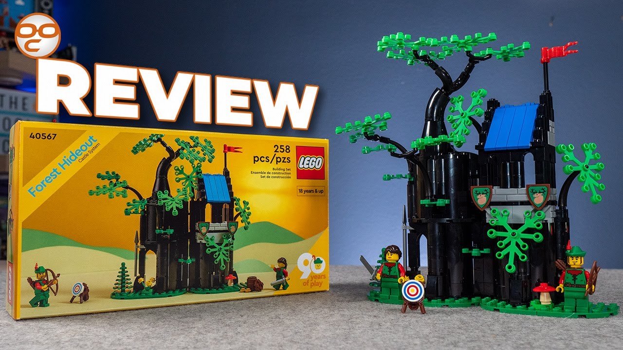 LEGO Forest Hideout 40567 GWP Review! Classic Castle Returns After 34 Years!