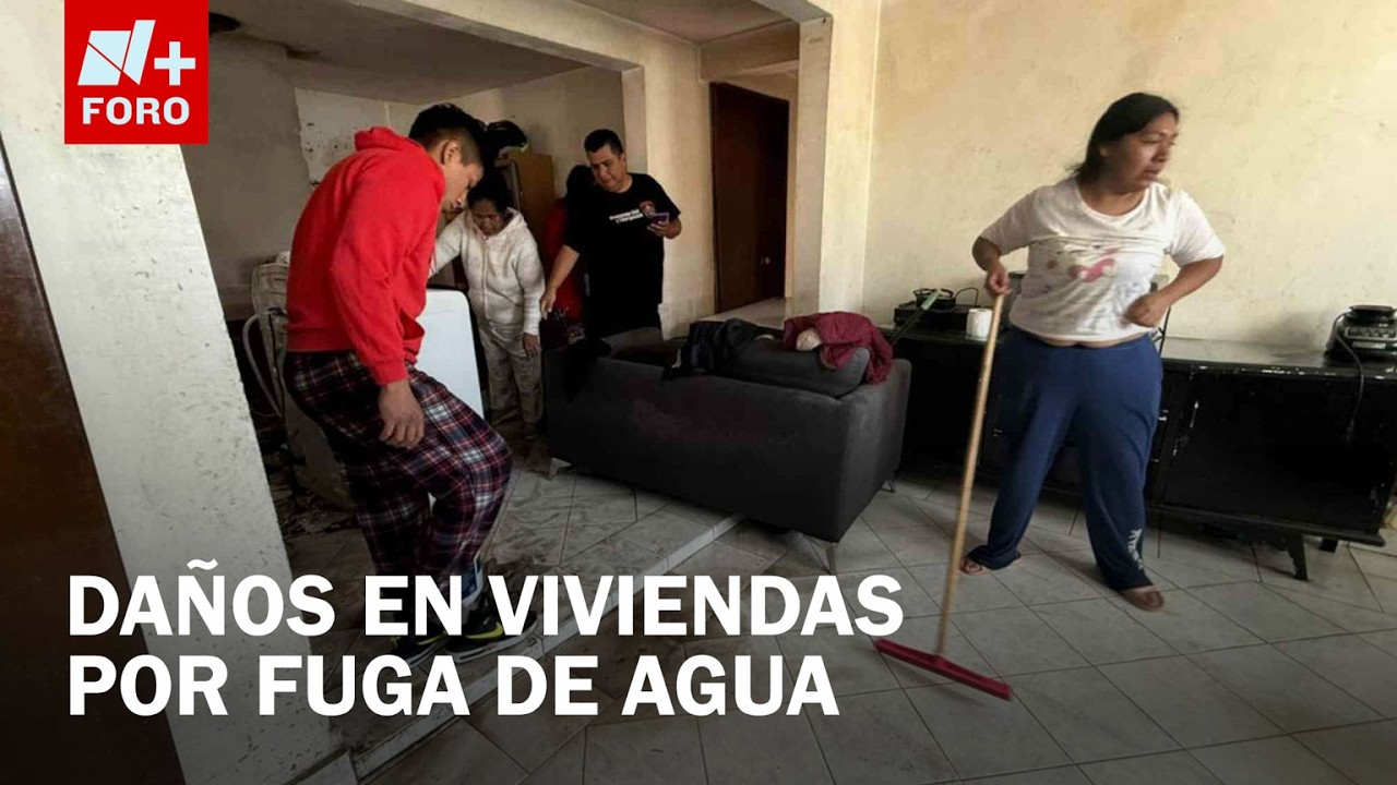 Afectaciones en casas por mega fuga de agua en &Aacute;lvaro Obreg&oacute;n, CDMX - Estrictamente Personal