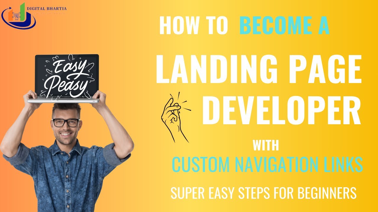 WordPress Custom Navigation: How to Build a One Page Website with Elementor #onepagewebsite #website