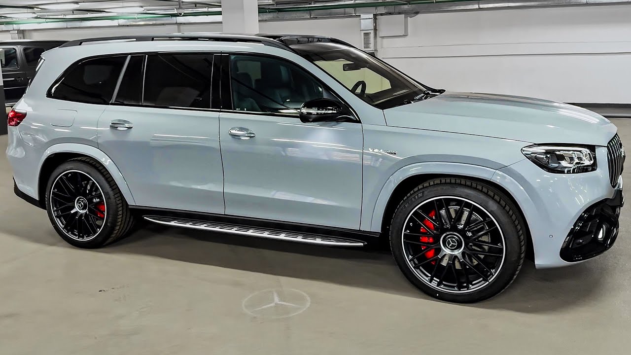 Mercedes GLS 63 2025 года — огромный и ультрароскошный внедорожник!