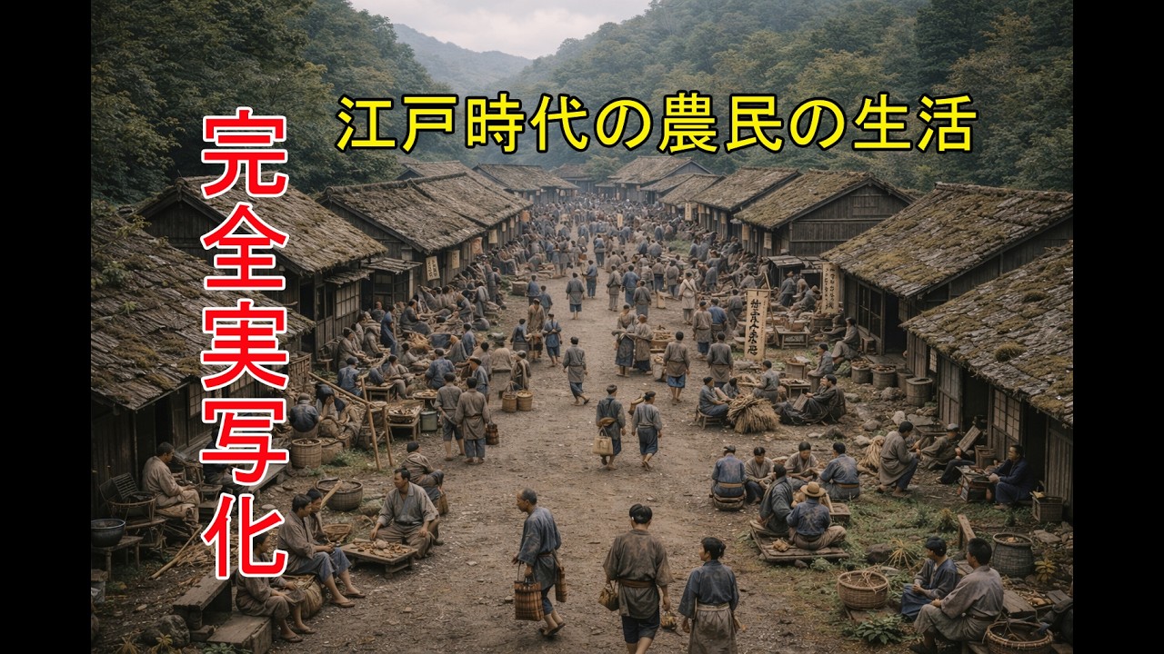 【AI完全再現】農村の生活と文化活動