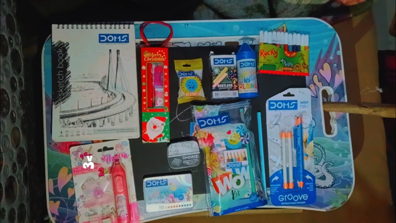 Maine DOMS ka sabse bada Stationary Set kharida! 😍 | Stationary Haul 2026