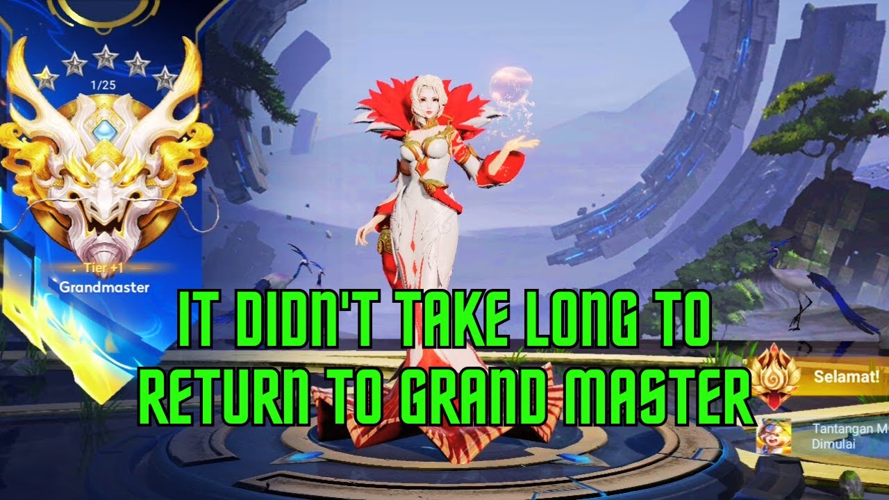 I Return to the Grand Master, don't run away! Do I really look that scary?