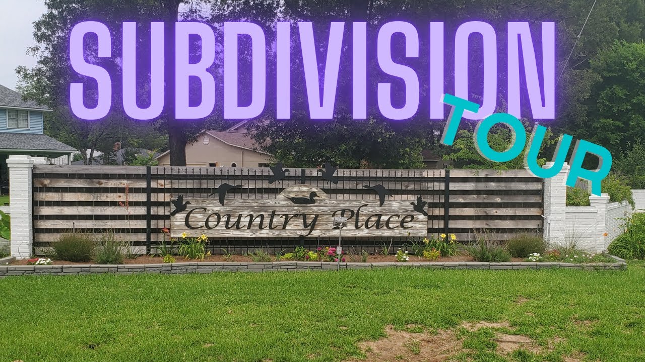 Country Place Subdivision | Living in Haughton Louisiana | Neighborhood Tour