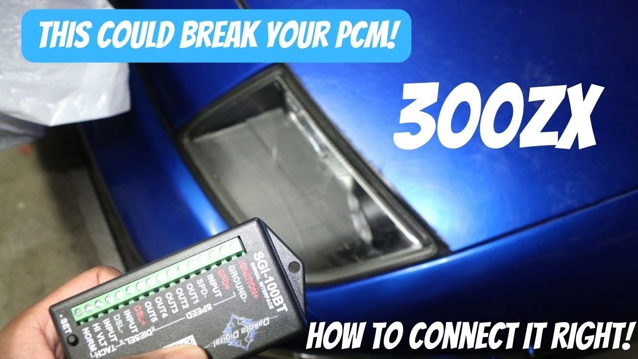 How to Successfully wire Dakota Digital SGI100BT to 300ZX