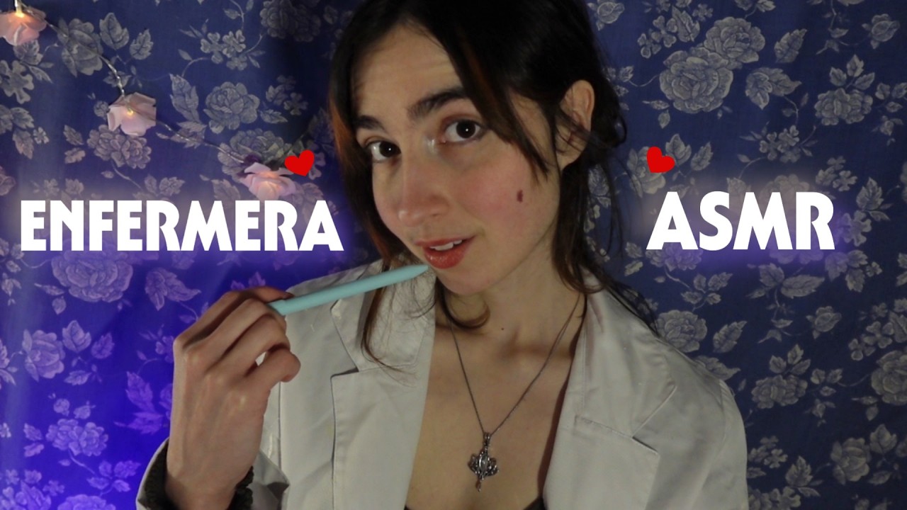 ASMR ❤️ ENFERMERA AMABLE Cuida de ti (RP) ATENCIÓN PERSONAL