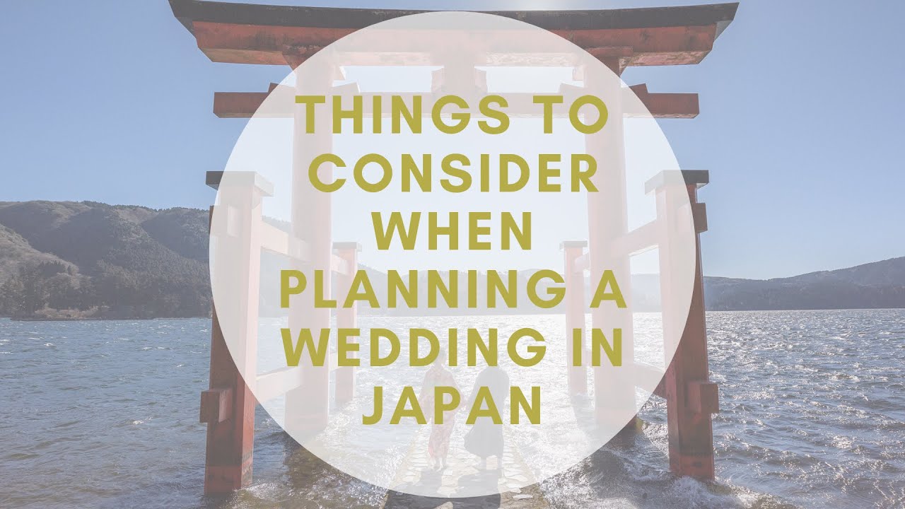 A Destination Wedding in Japan? Things to Consider.