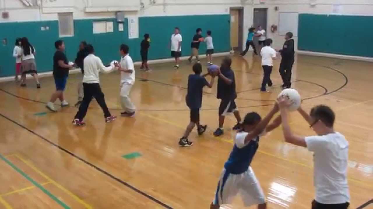 Eastway Middle School 2012-10-1 Partner Ball Workout