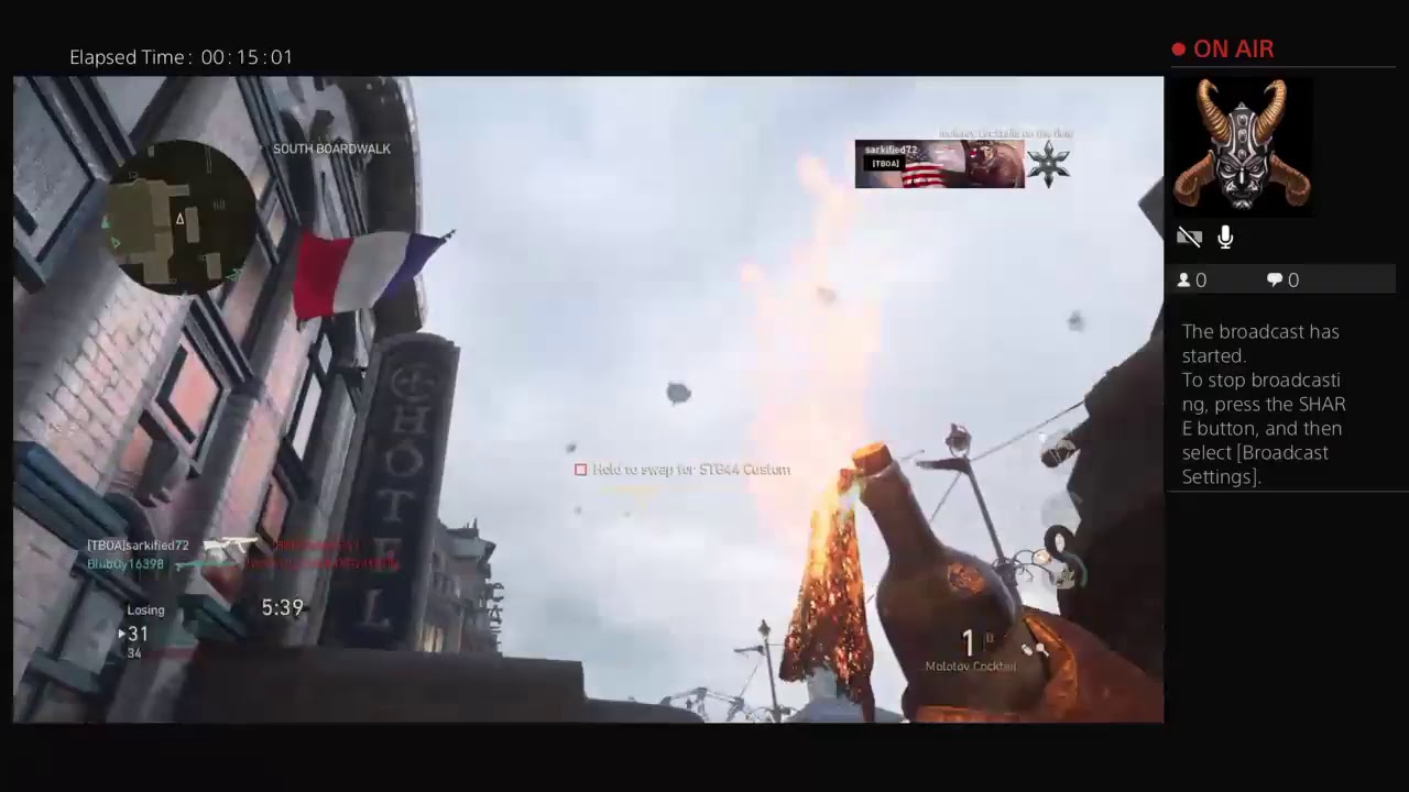 sarkified72's Live PS4 Broadcast