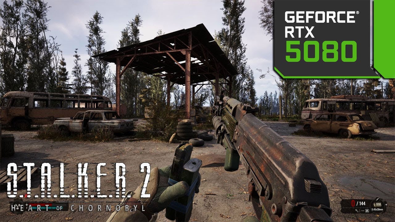 S.T.A.L.K.E.R. 2 Patch 1.8 - RTX 5080 - 1440p - 4K