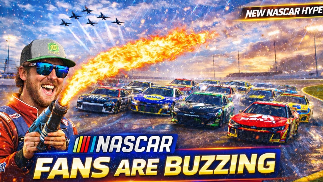 NASCAR&rsquo;s New Hype Video Has Fans BUZZING | Cleetus Daytona Debut + Stormy Forecast