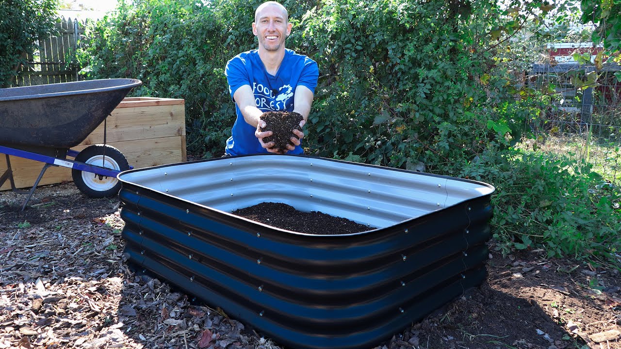 Simple Raised Bed that will LAST, Australian Galvanized Steel!