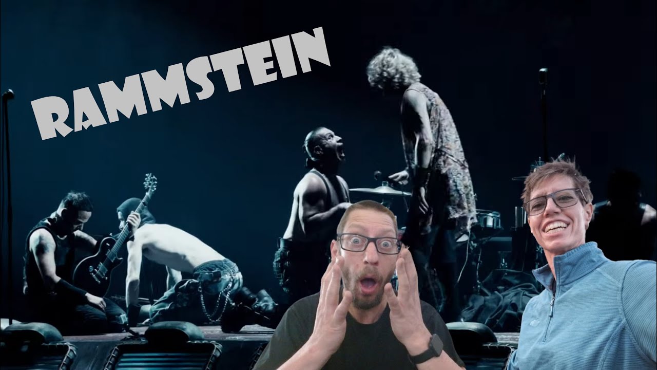 An Amerikan and A German Reacts to Rammstein - Bück Dich (Live from Paris)