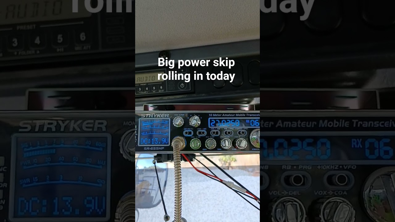 #dx #skip #amp #stryker #frequency #listening #beam antenna #trucker #power