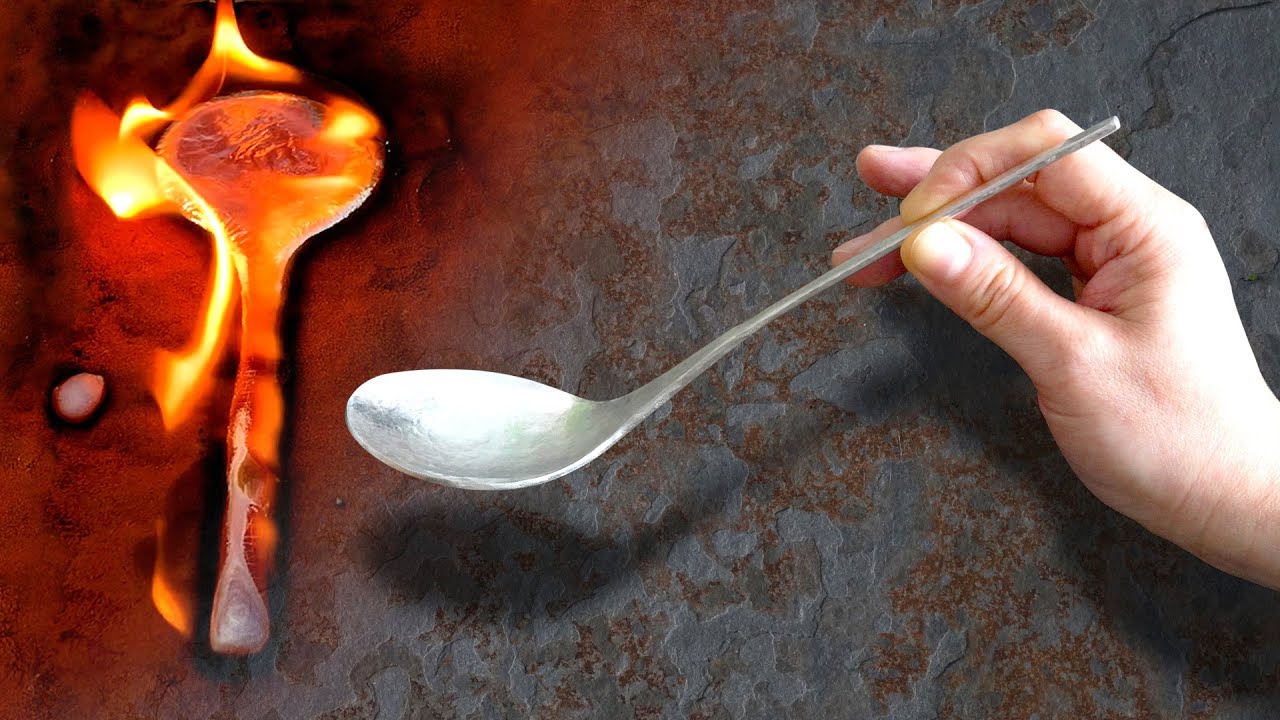 Making a Silver Spoon with the Help of Delft Clay Casting Method
