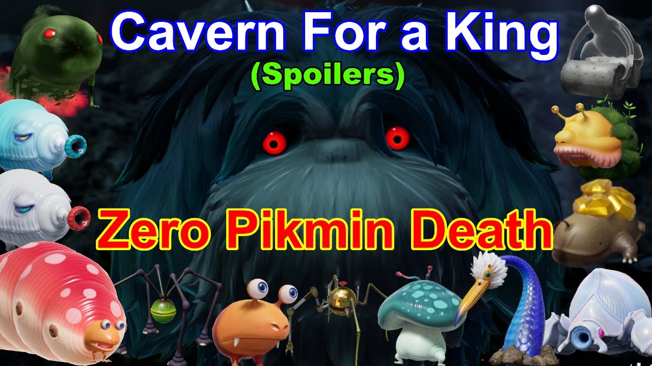 Easy Beat Bosses in Cavern For a KIng Pikmin 4