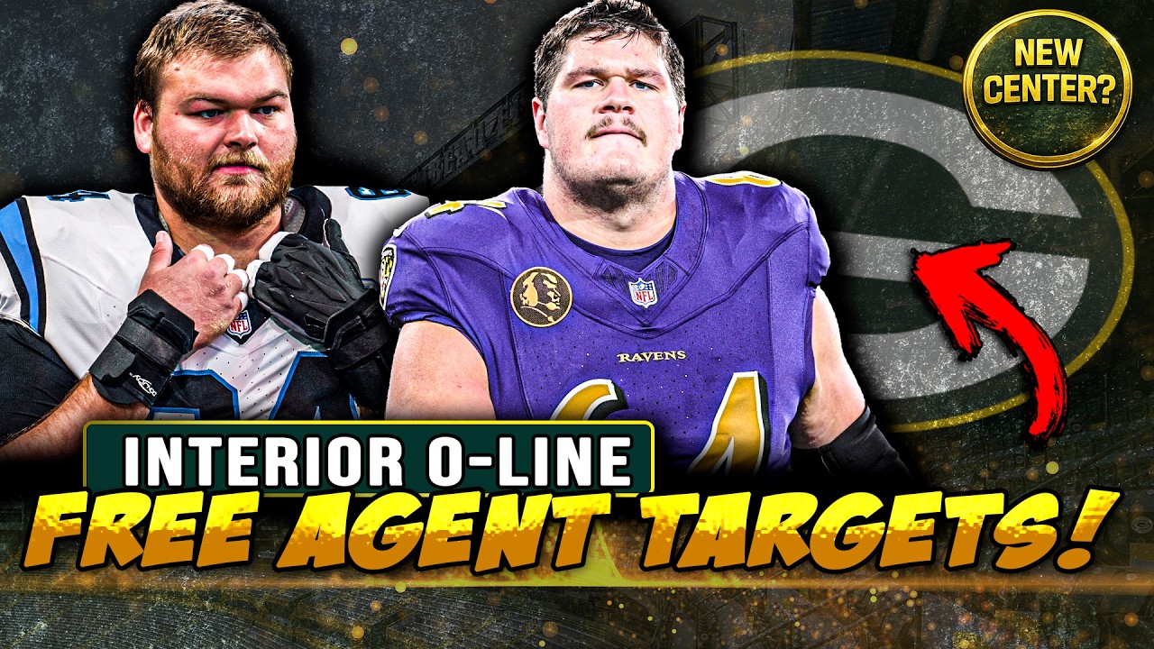5 Free Agent Interior O-Lineman the Packers Should TARGET!!